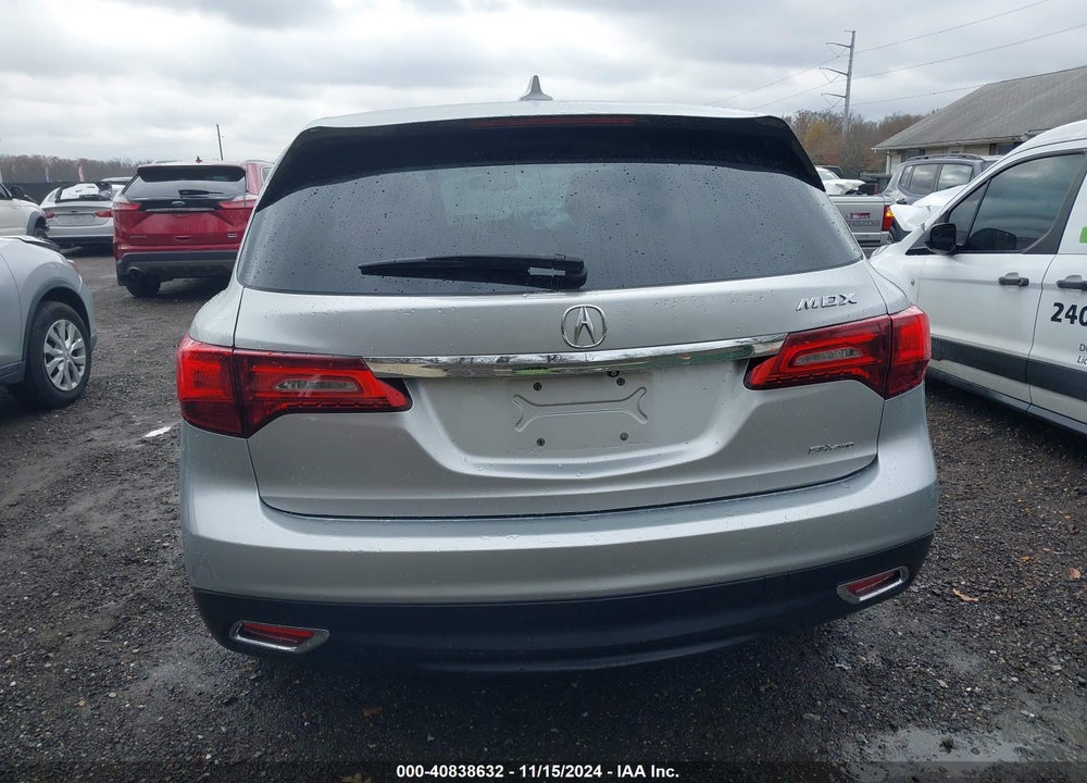 2015 ACURA MDX TECHNOLOGY PACKAGE VIN: 5FRYD4H43FB005207