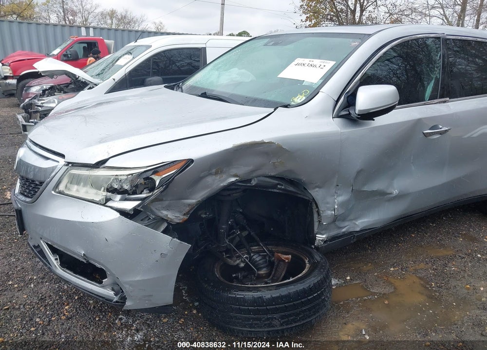 2015 ACURA MDX TECHNOLOGY PACKAGE VIN: 5FRYD4H43FB005207