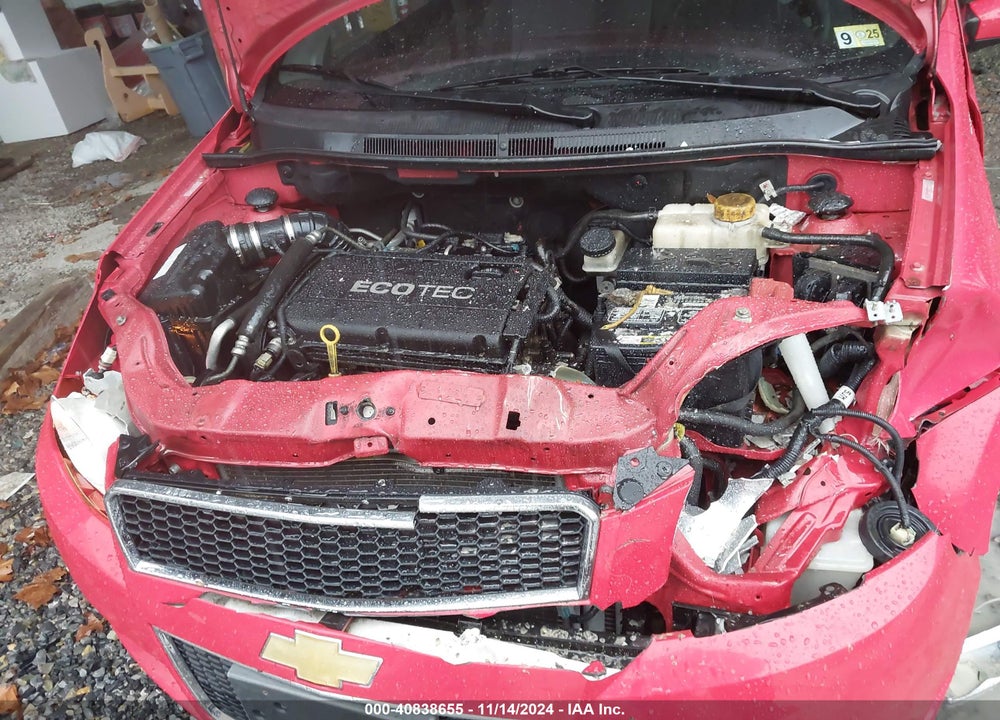 2009 CHEVROLET AVEO LT VIN: KL1TD66E69B651519