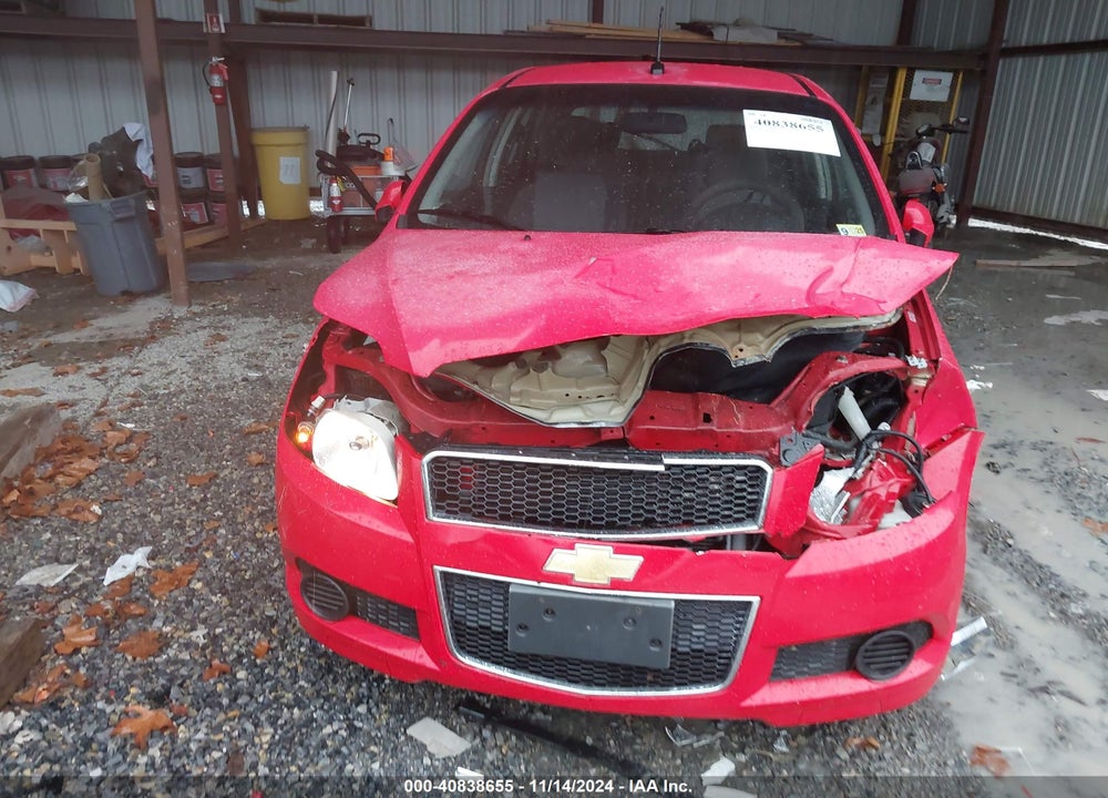2009 CHEVROLET AVEO LT VIN: KL1TD66E69B651519
