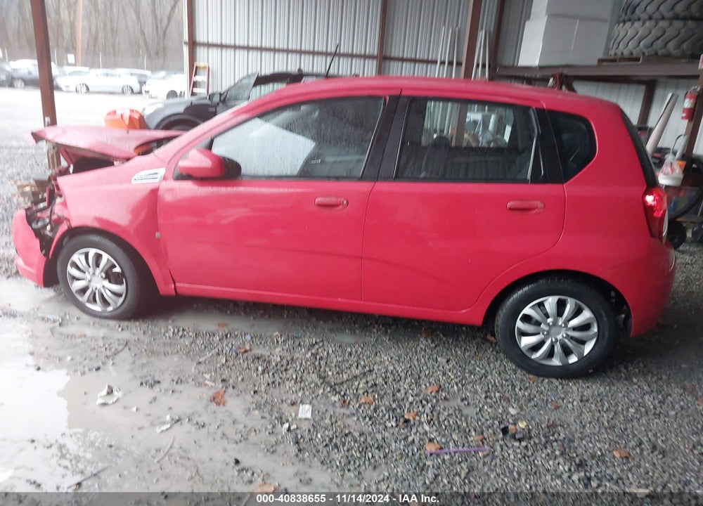 2009 CHEVROLET AVEO LT VIN: KL1TD66E69B651519