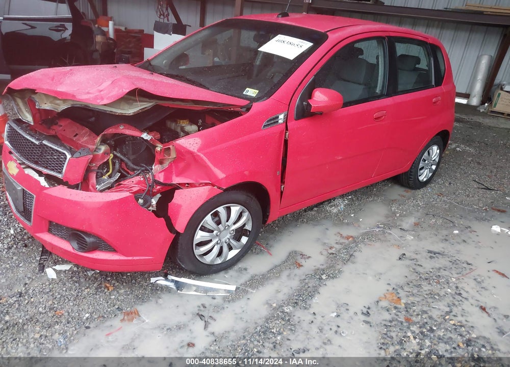 2009 CHEVROLET AVEO LT VIN: KL1TD66E69B651519