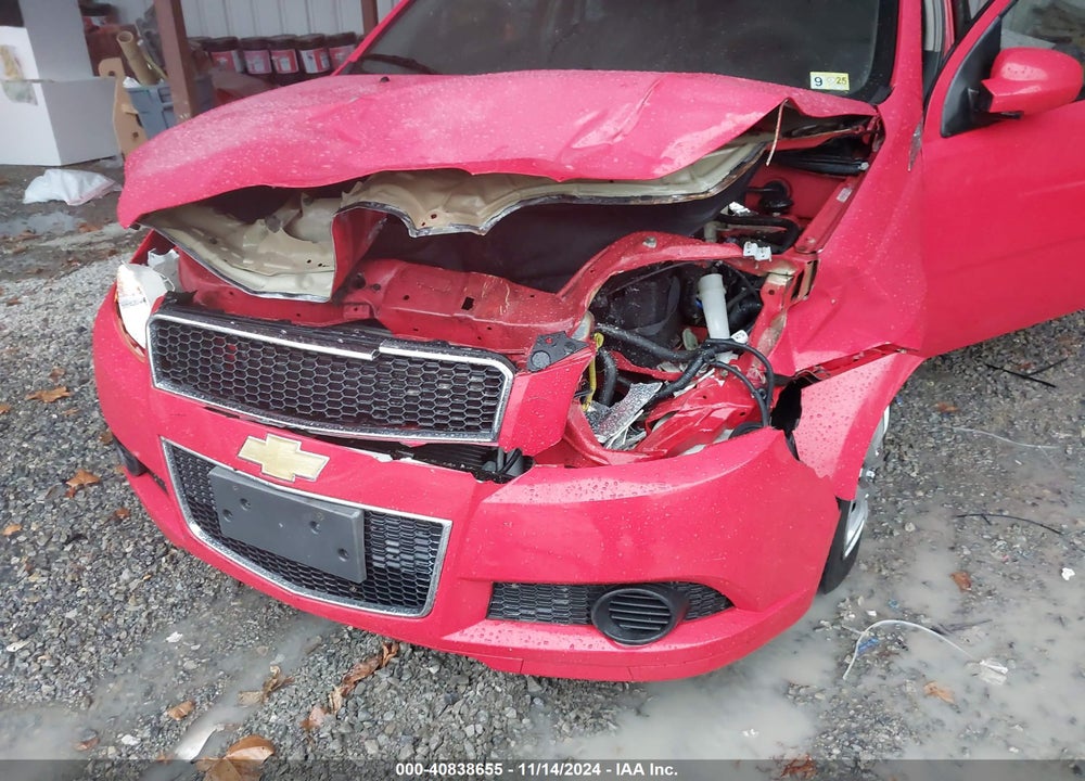 2009 CHEVROLET AVEO LT VIN: KL1TD66E69B651519