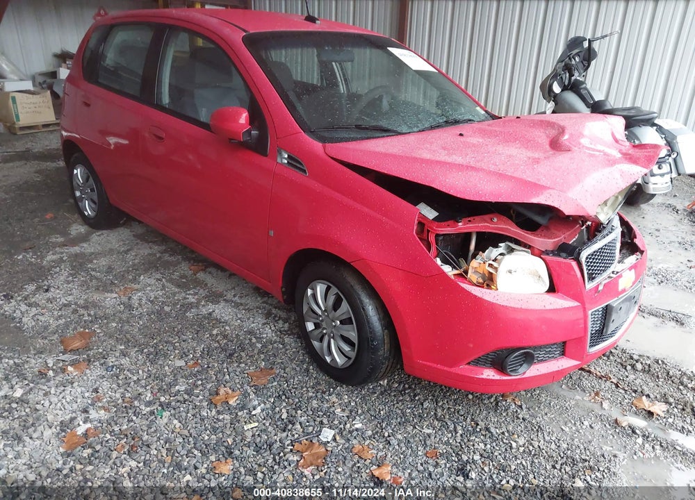 2009 CHEVROLET AVEO LT VIN: KL1TD66E69B651519
