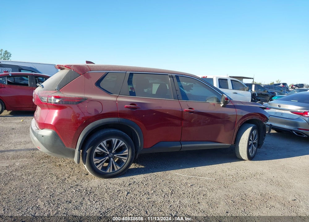 2021 NISSAN ROGUE SV FWD VIN: 5N1AT3BA9MC816787