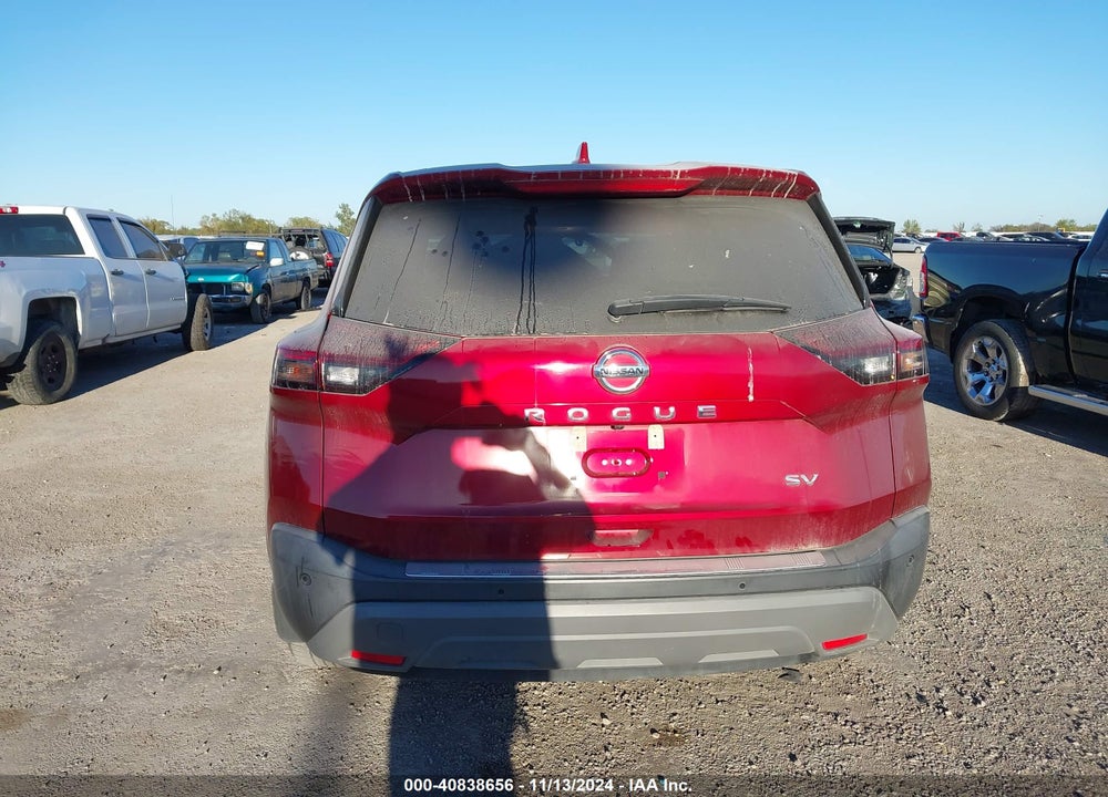2021 NISSAN ROGUE SV FWD VIN: 5N1AT3BA9MC816787