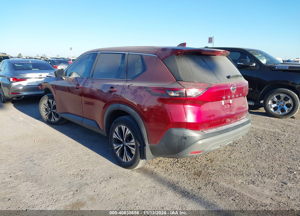 2021 NISSAN ROGUE SV FWD VIN: 5N1AT3BA9MC816787