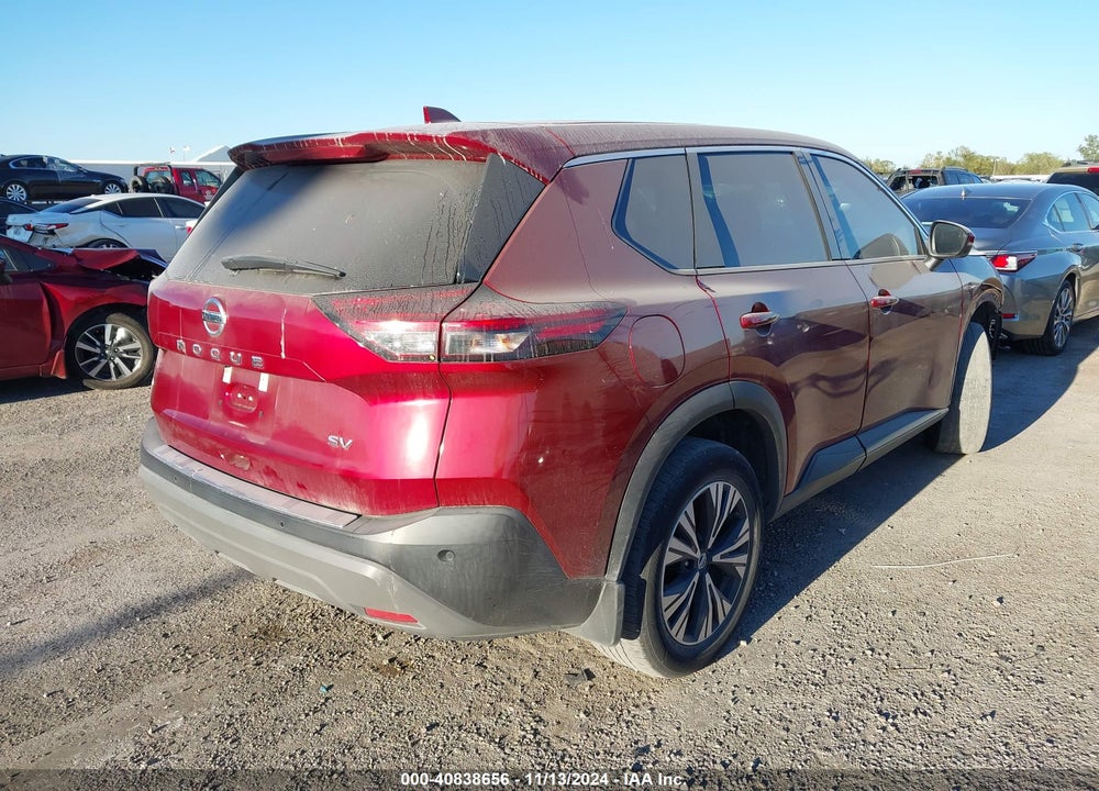 2021 NISSAN ROGUE SV FWD VIN: 5N1AT3BA9MC816787