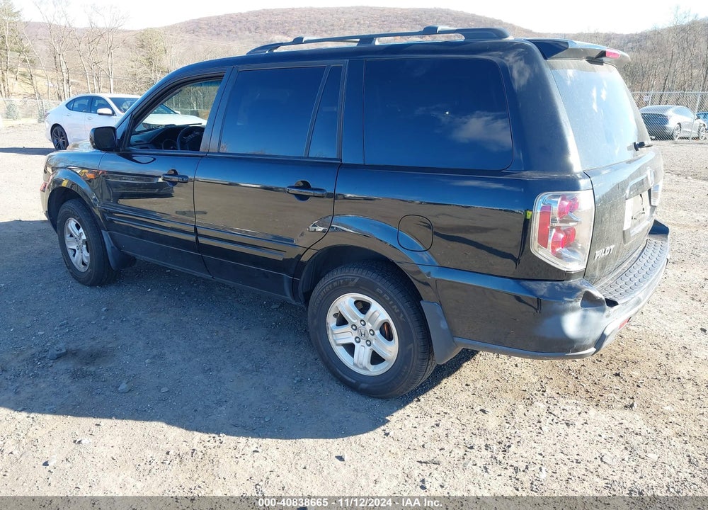 2008 HONDA PILOT VP VIN: 5FNYF18298B016854