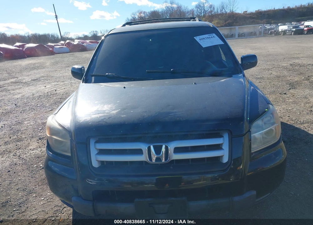 2008 HONDA PILOT VP VIN: 5FNYF18298B016854