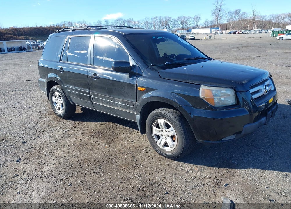 2008 HONDA PILOT VP VIN: 5FNYF18298B016854