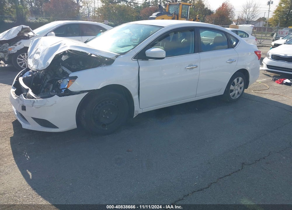 2017 NISSAN SENTRA S VIN: 3N1AB7APXHY237313