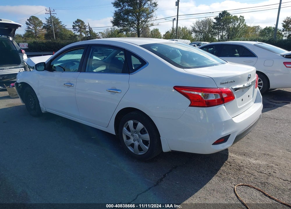 2017 NISSAN SENTRA S VIN: 3N1AB7APXHY237313