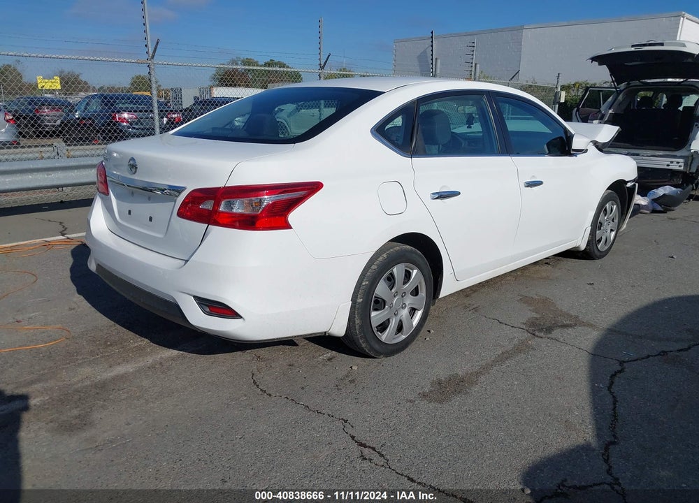 2017 NISSAN SENTRA S VIN: 3N1AB7APXHY237313