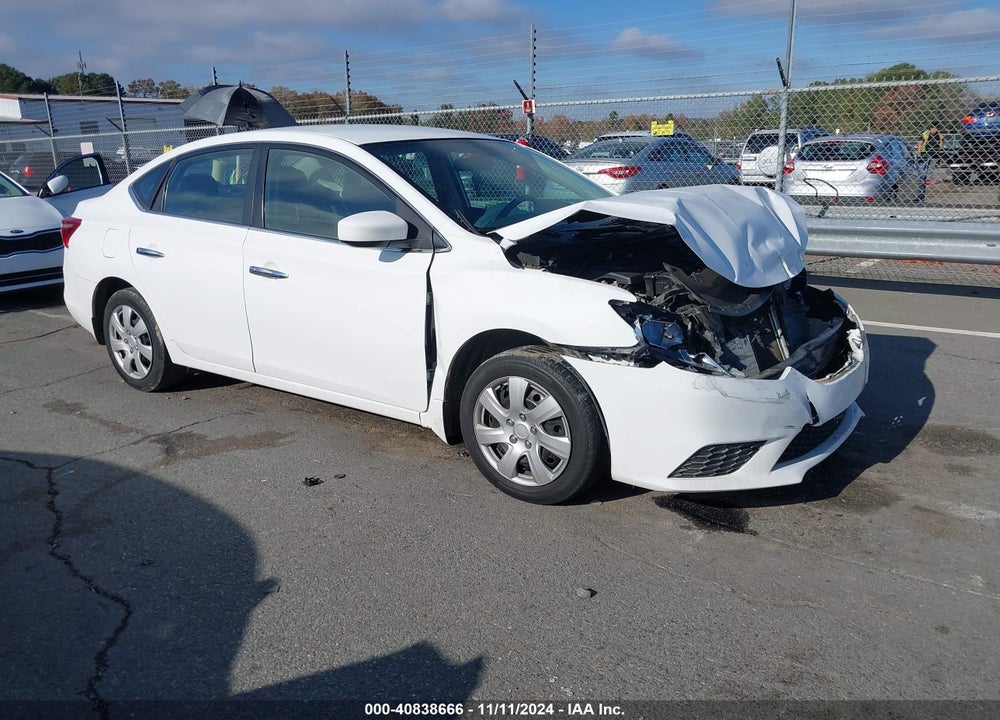 2017 NISSAN SENTRA S VIN: 3N1AB7APXHY237313