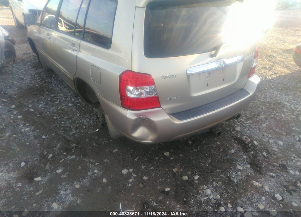 2006 TOYOTA HIGHLANDER HYBRID V6 VIN: JTEEW21A860033033