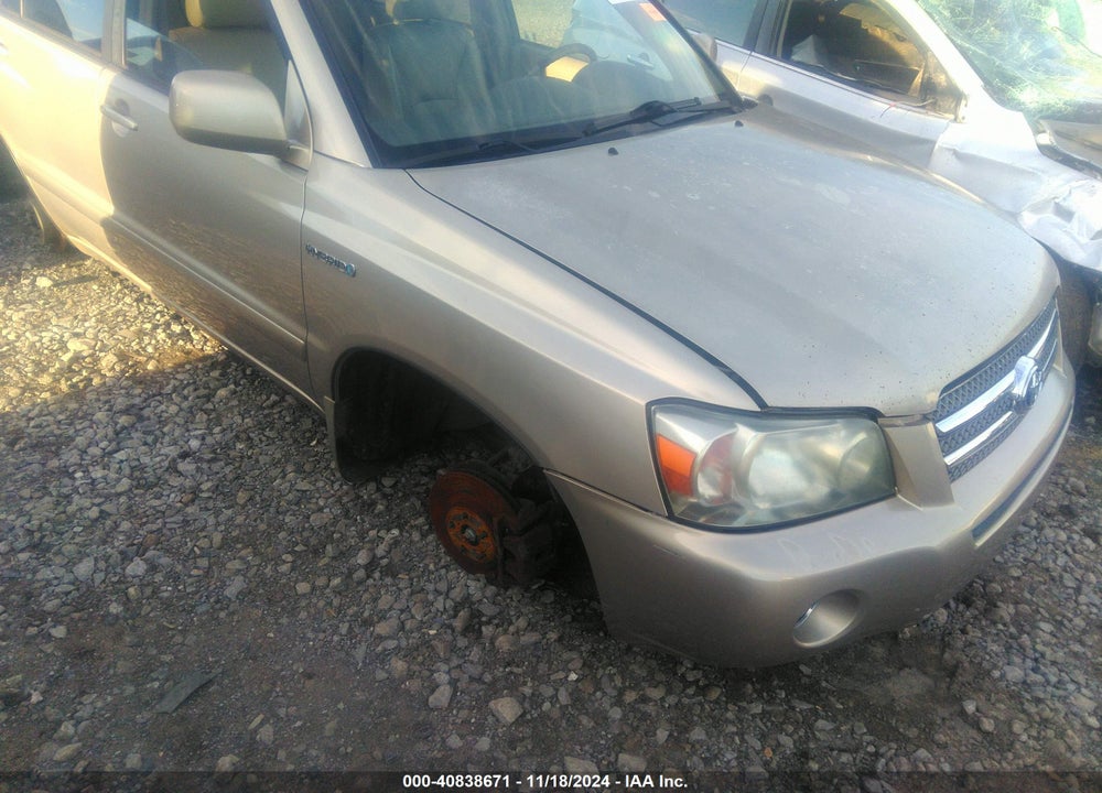 2006 TOYOTA HIGHLANDER HYBRID V6 VIN: JTEEW21A860033033