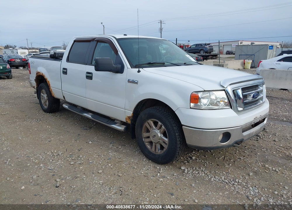 2008 FORD F-150 60TH ANNIVERSARY/FX4/KING RANCH/LARIAT/XLT VIN: 1FTPW14V88FB21327