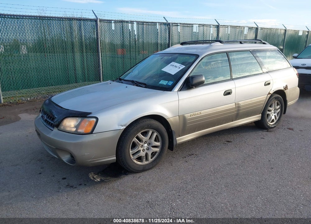 2003 SUBARU OUTBACK VIN: 4S3BH675237633441