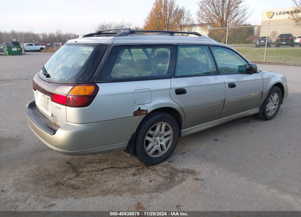 2003 SUBARU OUTBACK VIN: 4S3BH675237633441