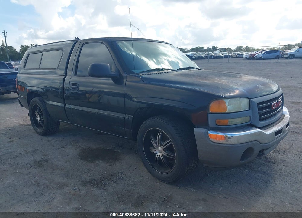 2007 GMC SIERRA 1500 CLASSIC WORK VIN: 1GTEC14X07Z179317