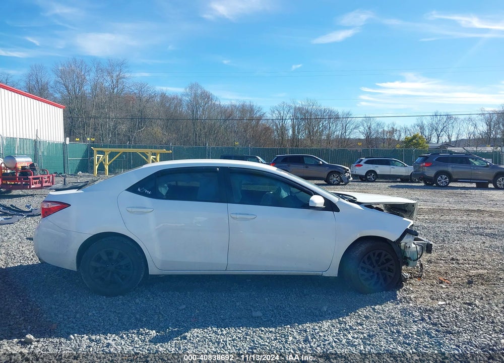 2019 TOYOTA COROLLA LE VIN: 5YFBURHEXKP912547