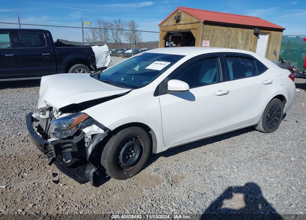 2019 TOYOTA COROLLA LE VIN: 5YFBURHEXKP912547