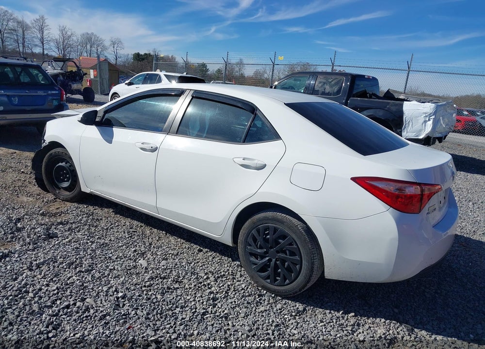 2019 TOYOTA COROLLA LE VIN: 5YFBURHEXKP912547