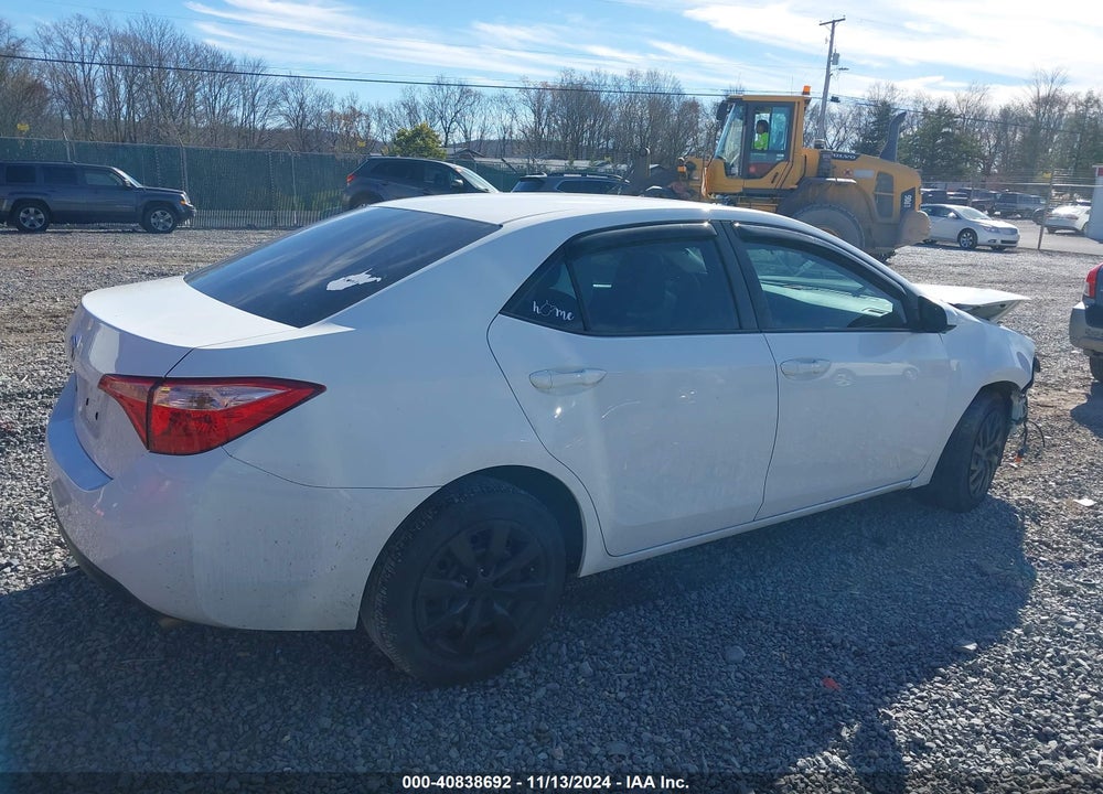 2019 TOYOTA COROLLA LE VIN: 5YFBURHEXKP912547