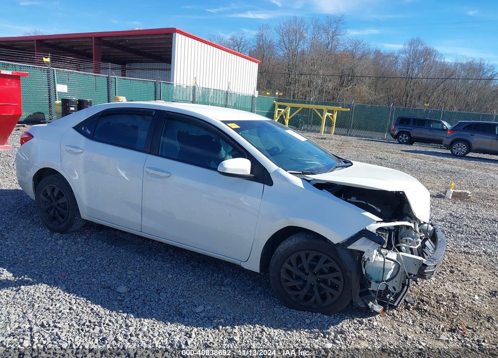 2019 TOYOTA COROLLA LE VIN: 5YFBURHEXKP912547