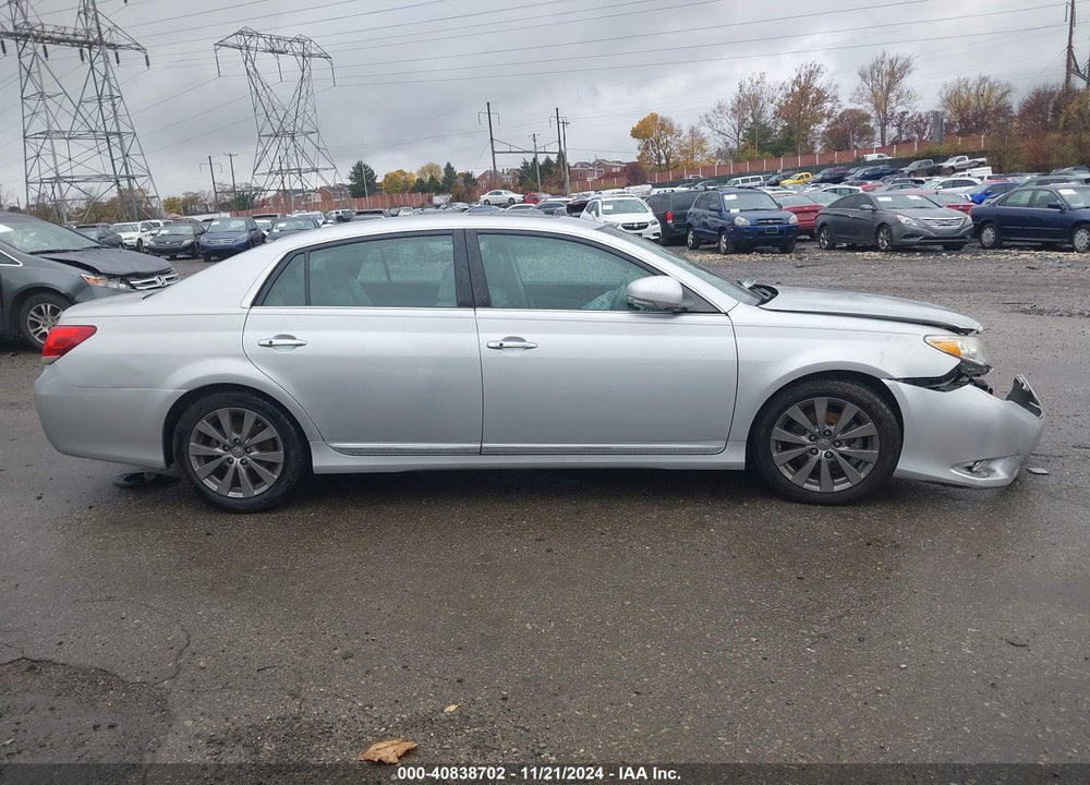 2011 TOYOTA AVALON LIMITED VIN: 4T1BK3DB0BU406190