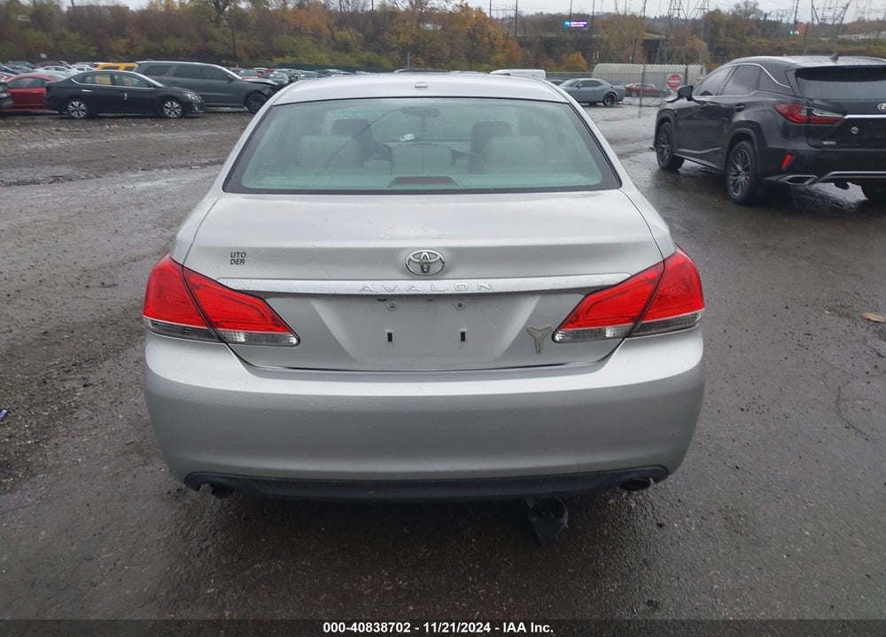 2011 TOYOTA AVALON LIMITED VIN: 4T1BK3DB0BU406190
