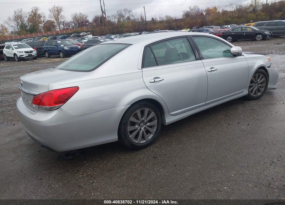 2011 TOYOTA AVALON LIMITED VIN: 4T1BK3DB0BU406190