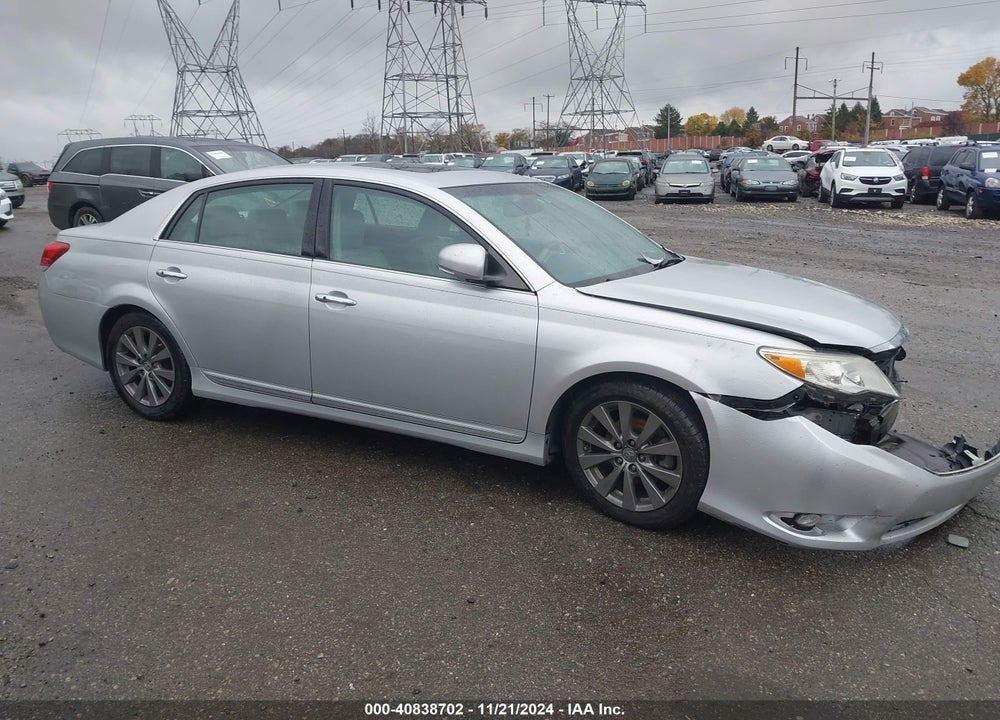 2011 TOYOTA AVALON LIMITED VIN: 4T1BK3DB0BU406190