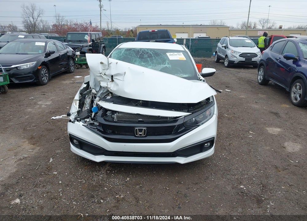 2021 HONDA CIVIC SPORT VIN: 19XFC2F8XME001809