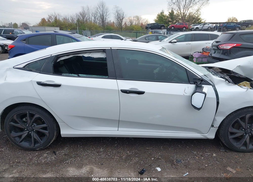 2021 HONDA CIVIC SPORT VIN: 19XFC2F8XME001809
