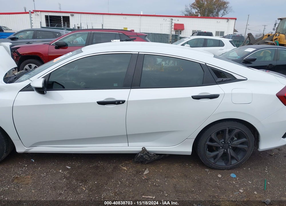 2021 HONDA CIVIC SPORT VIN: 19XFC2F8XME001809