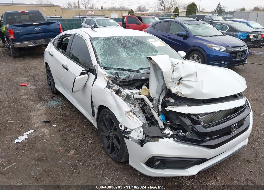 2021 HONDA CIVIC SPORT VIN: 19XFC2F8XME001809