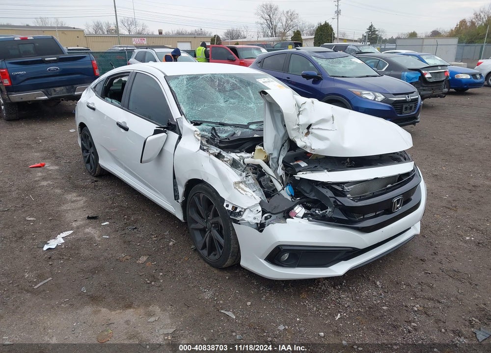 2021 HONDA CIVIC SPORT VIN: 19XFC2F8XME001809