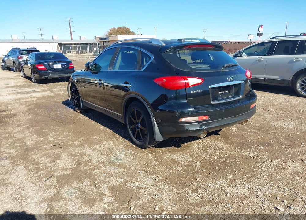 2008 INFINITI EX35 JOURNEY VIN: JNKAJ09E98M300588