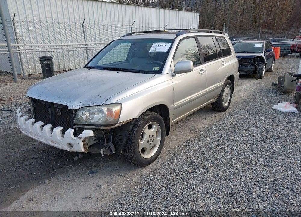 2006 TOYOTA HIGHLANDER LIMITED V6 VIN: JTEEP21A660185275
