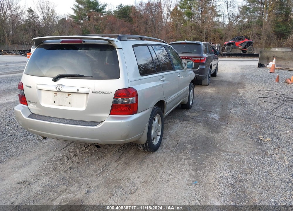 2006 TOYOTA HIGHLANDER LIMITED V6 VIN: JTEEP21A660185275