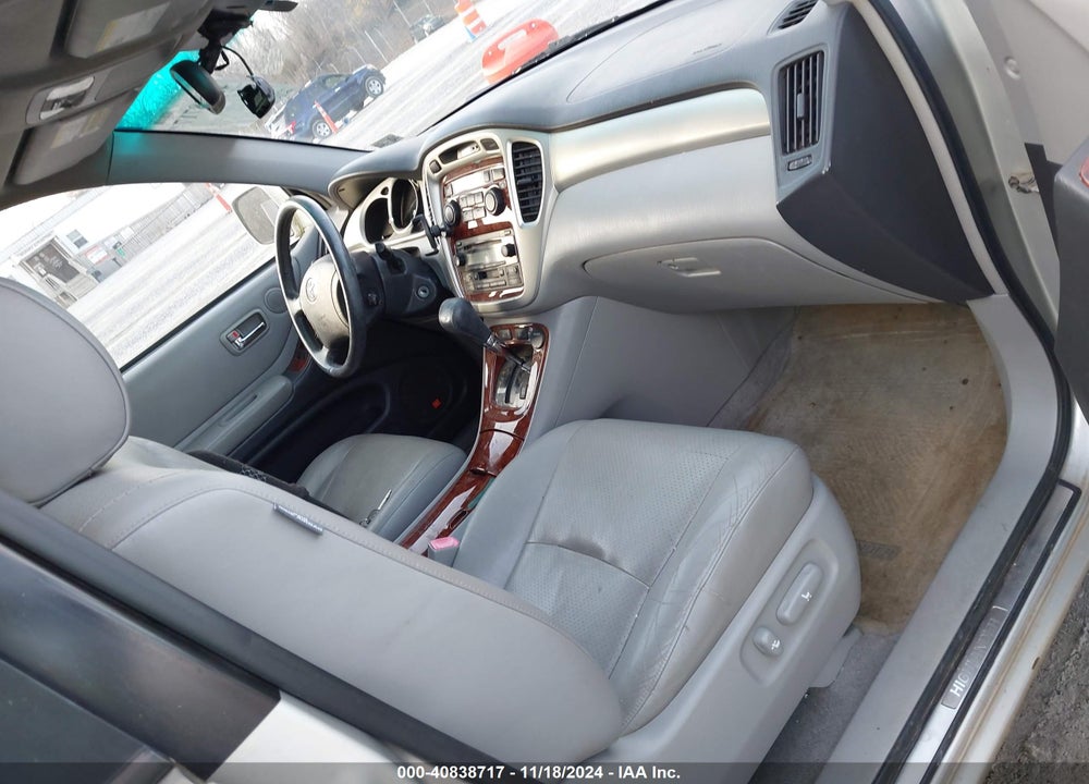 2006 TOYOTA HIGHLANDER LIMITED V6 VIN: JTEEP21A660185275
