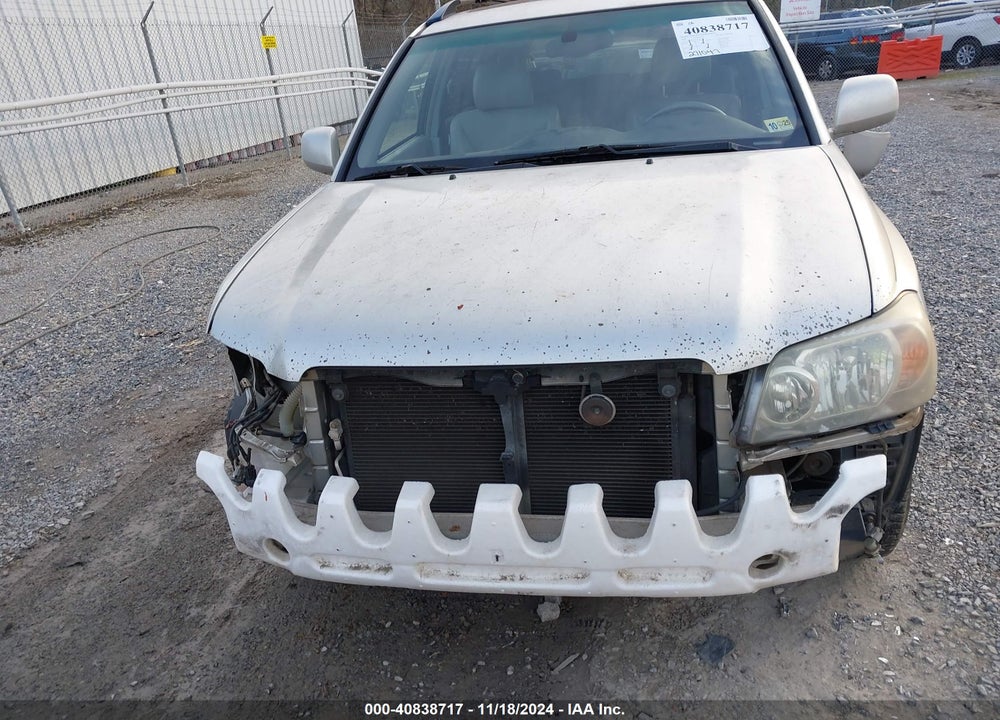 2006 TOYOTA HIGHLANDER LIMITED V6 VIN: JTEEP21A660185275