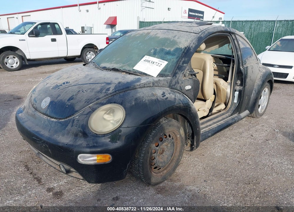 2000 VOLKSWAGEN NEW BEETLE GLX VIN: 3VWDD21C4YM443199