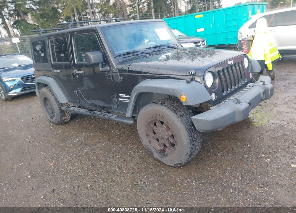 2015 JEEP WRANGLER UNLIMITED SPORT VIN: 1C4BJWDG5FL500713