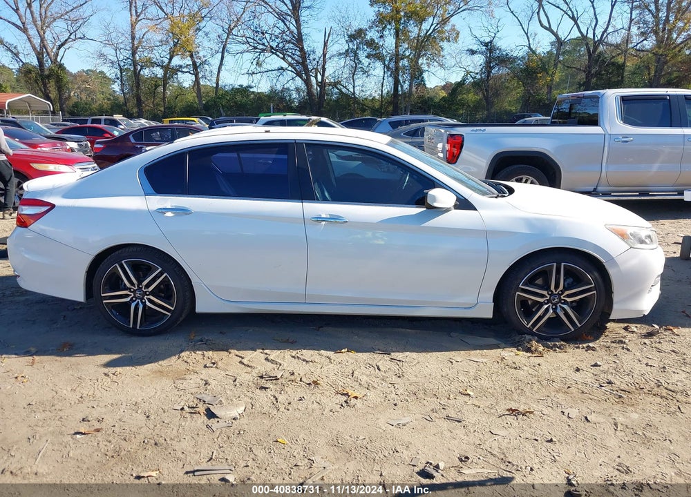 2017 HONDA ACCORD SPORT VIN: 1HGCR2F5XHA028316