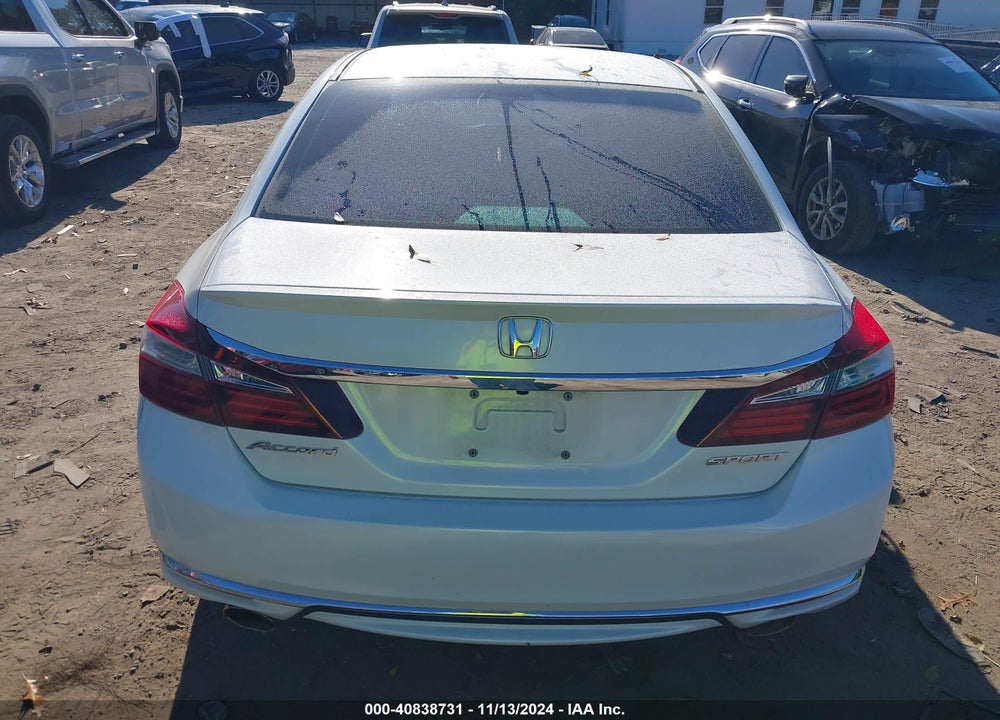 2017 HONDA ACCORD SPORT VIN: 1HGCR2F5XHA028316