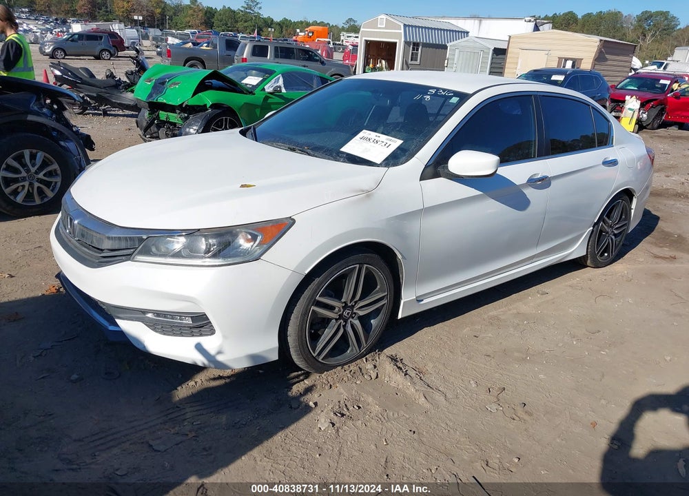 2017 HONDA ACCORD SPORT VIN: 1HGCR2F5XHA028316