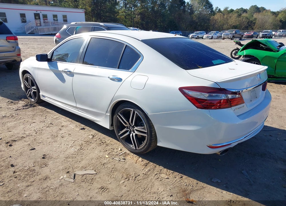 2017 HONDA ACCORD SPORT VIN: 1HGCR2F5XHA028316